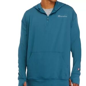 Champion Men's Blue Hoodie